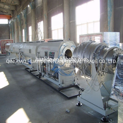 One Feed HDPE Pipe Production Line with Full Intermeshing Engagement System Pipes