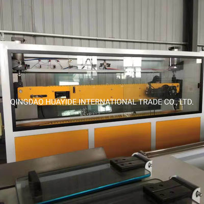 One Feed HDPE Pipe Production Line with Full Intermeshing Engagement System Pipes