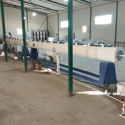 Single-Screw HDPE Pipe Extruder Machine for Exhaust Industry Needs