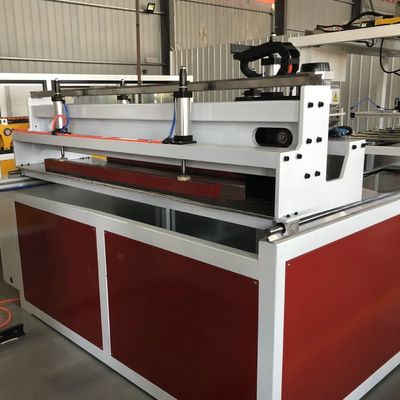WPC PVC Plastic Processed Foam Board Production Line with 6 M Calibration Table Length and Twin-Screw