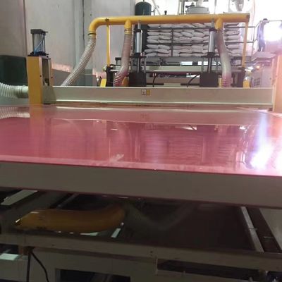 WPC PVC Plastic Processed Foam Board Production Line with 6 M Calibration Table Length and Twin-Screw