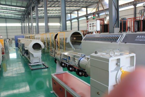 Customizable Single-screw HDPE Pipe Extrusion Production Line for 90-315 mm Pipes