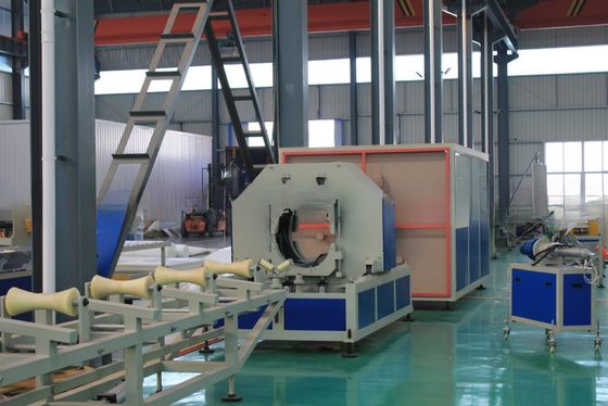 Customizable Single-screw HDPE Pipe Extrusion Production Line for 90-315 mm Pipes