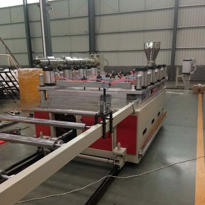 Customized Twin-Screw Foam Board Production Line with Deep Screw Channel Structure 380V/50Hz Power Supply