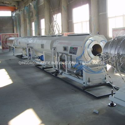 Deep Screw Channel Structure Separate Type Extruder Plastic PE Pipe Production Line