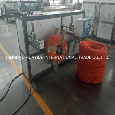Automatic Plastic PE PVC Single Wall Corrugated Pipe Production Line with One Feed