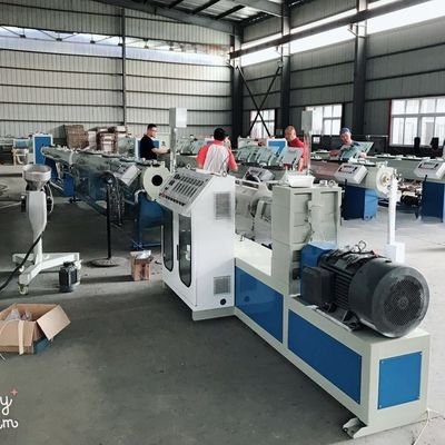 20mm-110mm PE Pipe Extruder 160kg/H PPR Pipe Making Machine