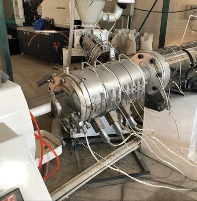 20mm-110mm PE Pipe Extruder 160kg/H PPR Pipe Making Machine