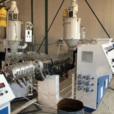 20mm-110mm PE Pipe Extruder 160kg/H PPR Pipe Making Machine