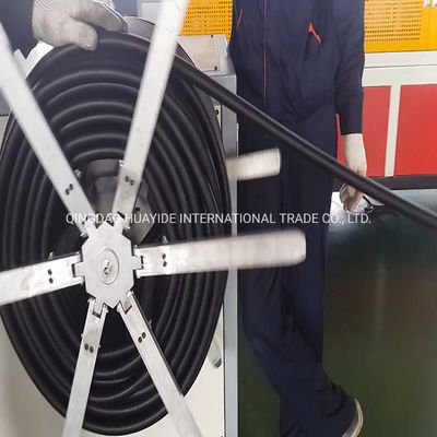 Fully Automatic PVC Single Wall Corrugated Pipe Production Line with Customized Request