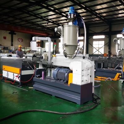 Single Screw 20mm-63mm PVC Corrugated Pipe Extruder Machine