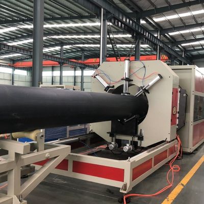 580kg/H Polyethylene Pipe Production Line 90mm-315mm HDPE Extrusion Line