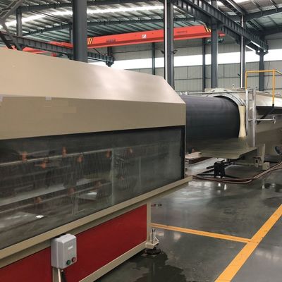 580kg/H Polyethylene Pipe Production Line 90mm-315mm HDPE Extrusion Line