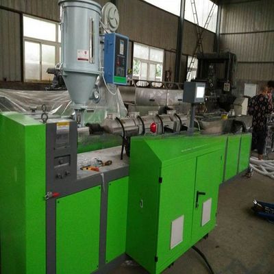 Single-Screw PVC Corrugated Pipe Extruder Machine with Full Intermeshing Engagement System