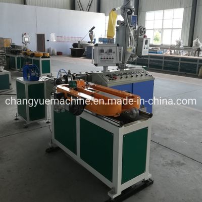 PE PVC Pipe Extruder Single Wall Corrugated Pipe Production Line