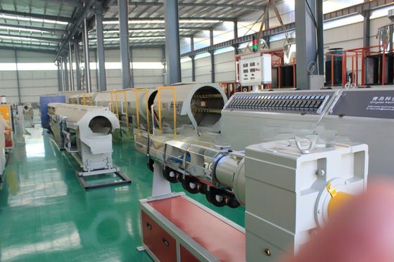 90-315 mm HDPE Water / Gas Supply Pipe Extrusion Machine for Customized Production Line