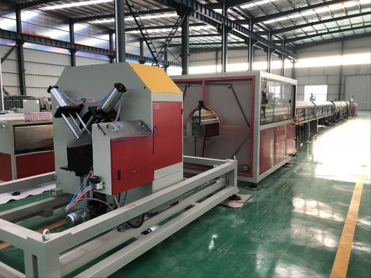 Computerized SJ75/33 HDPE Pipe Production Line/Extrusion Line for 75-200 mm Pipes
