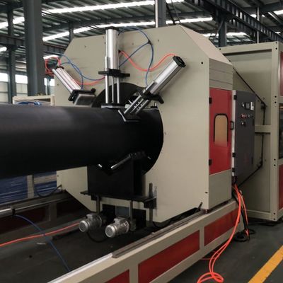 900kg/H 1150kg/H HDPE Pipe Extrusion Machine Deep Screw Automatic