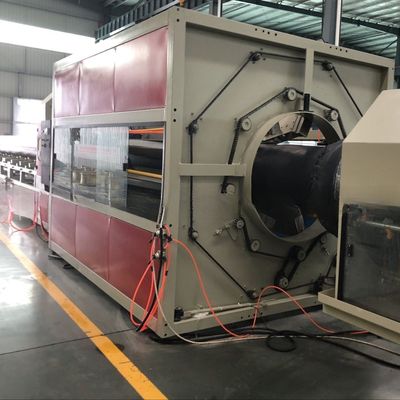 900kg/H 1150kg/H HDPE Pipe Extrusion Machine Deep Screw Automatic