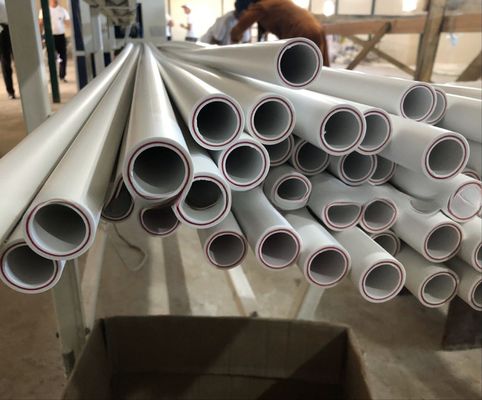 16-110 mm PPR Pipe Production Line for Hot Cold Water Supply 15 M / Min Machine Speed