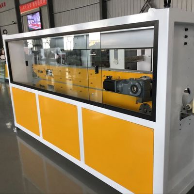 Single-Screw Design Plastic Water/Gas Supply Pipe Production Line for Exhaust Systems