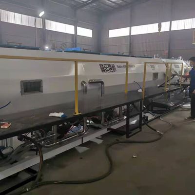 HDPE Pipe Production Line with Deep Screw Structure and Separate Type Extruder Assembly