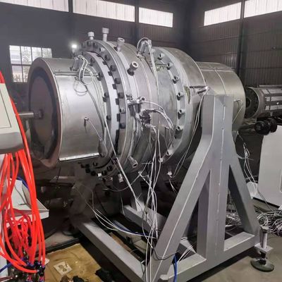 HDPE Pipe Production Line with Deep Screw Structure and Separate Type Extruder Assembly