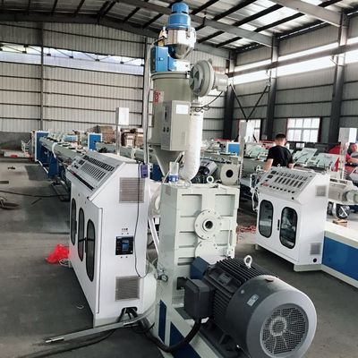 Full Intermeshing Screw Channel Structure PPR Pipe Production Line for Piping Systems