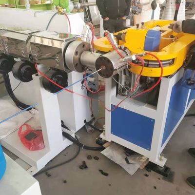 PA Corrugated Pipe Manufacturing Machine 9mm-32mm PE Pipe Extrusion Line