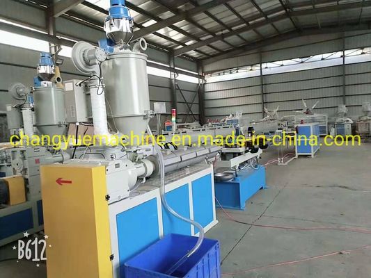 PP PE PA Corrugated Tube Extrusion Line SWC Plastic Pipe Production Line