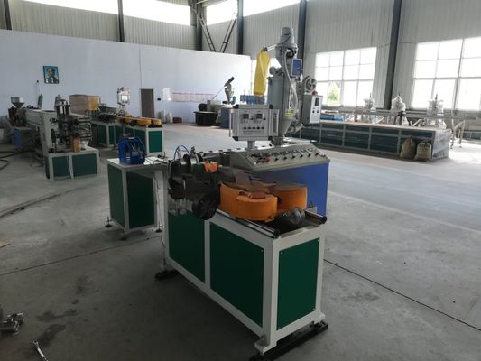 PP PE PA Corrugated Tube Extrusion Line SWC Plastic Pipe Production Line