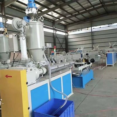 PVC Single Wall Corrugated Pipe Making Machine with Deep Screw Channel Structure