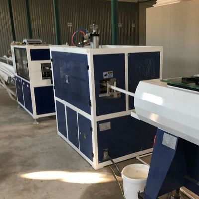 Long Usage Life Deep Screw PE PPR Pipe Production Line with Screw Channel Structure