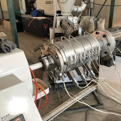 Long Usage Life Deep Screw PE PPR Pipe Production Line with Screw Channel Structure