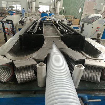 20mm-63mm Corrugated Tube Extrusion Line Single Wall PVC Pipe Extruder