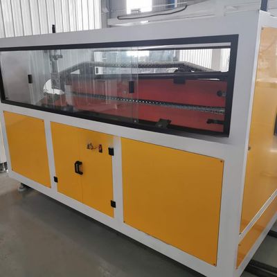 Exhaust Industrial HDPE Pipe Extrusion Machine with Deep Screw Channel Structure