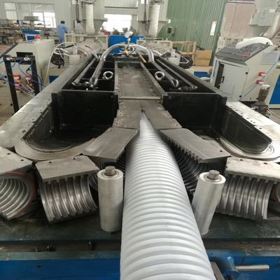 Single Wall Corrugated Pipe Extruder Machine with Full Intermeshing Engagement System
