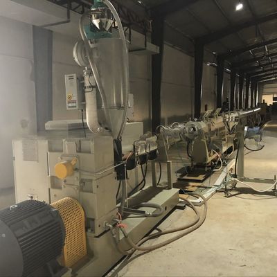 PE Processed High Productivity HDPE Pipe Extrusion Machine with Single-Screw Extrusion
