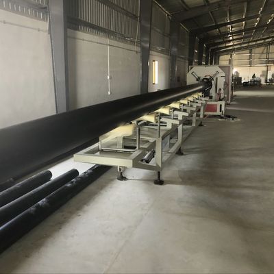 PE Processed High Productivity HDPE Pipe Extrusion Machine with Single-Screw Extrusion
