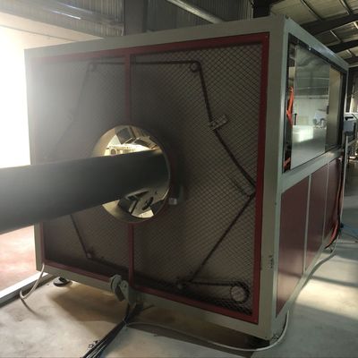 PE Processed High Productivity HDPE Pipe Extrusion Machine with Single-Screw Extrusion