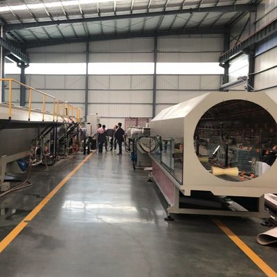 Highly Automated SJ65/38 PE Water Supply Pipe Production Line for Smooth Production