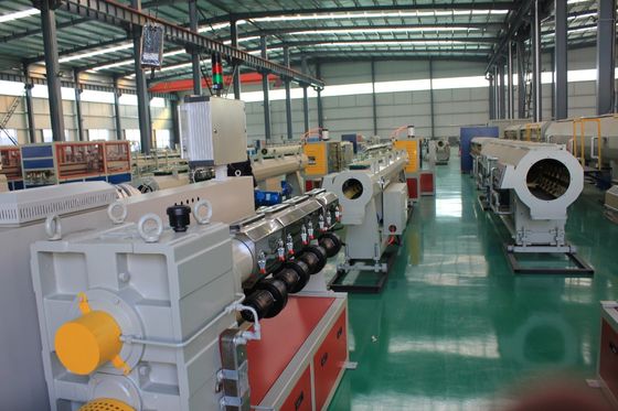 High Output HDPE Water Supply Pipe Extrusion Line for US Currency within 50-160 mm