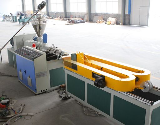 16-50mm Pipe Size PP PE PA Single Corrugated Pipe Line for Plastic Pipe Extrusion Machine
