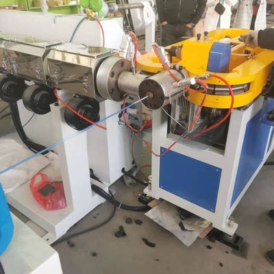 16-50mm Pipe Size PP PE PA Single Corrugated Pipe Line for Plastic Pipe Extrusion Machine