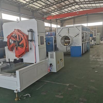 HDPE Pipe Production Line Pipe Extruder with Full Intermeshing Engagement System