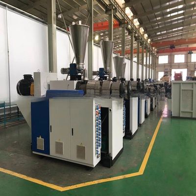Separate Type Assembly PVC Single Wall Corrugated Pipe Extruder Machine with Standards