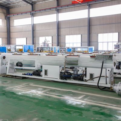 HDPE Water Supply Pipe Extrusion Production Line / Computerized Extruder / Making Machine