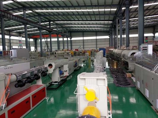 Newly Designed HDPE Water Supply Pipe Extrusion Machine / Production Line 20-110 mm