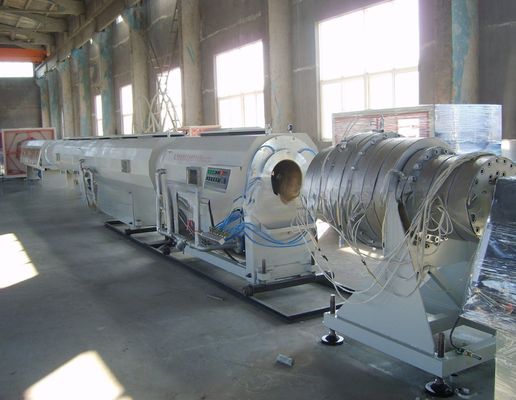 Customized HDPE Pipe Extrusion Machine / Production Line for Water Supply 90-315 mm