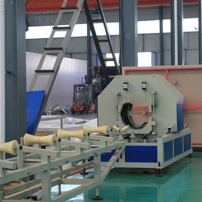 Single-Screw HDPE Pipe Production Line for Professional Team and PE Plastic Processed
